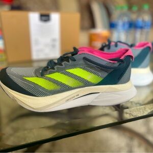 ADIZERO BOSTON 12 RUNNING SHOES, Women’s 6.5, NWOB